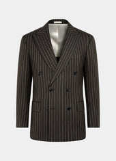 Striped Tailored Fit Milano Suit