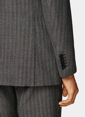 Striped Tailored Fit Milano Suit