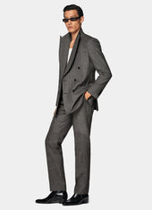 Striped Tailored Fit Milano Suit