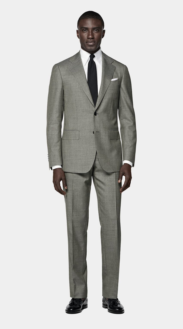 Mid Green Perennial Tailored Fit Havana Suit