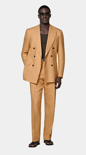 Orange Tailored Fit Milano Suit