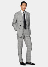 Checked Tailored Fit Havana Suit