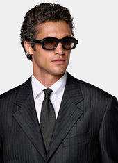 Herringbone Relaxed Fit Brera Suit