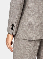 Checked Tailored Fit Havana Suit