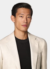 Herringbone Tailored Fit Havana Suit