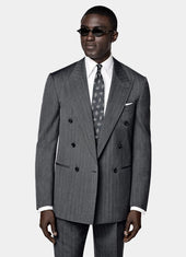Herringbone Relaxed Fit Roma Suit