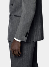 Herringbone Relaxed Fit Roma Suit