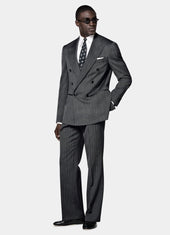 Herringbone Relaxed Fit Roma Suit