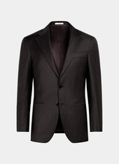 Houndstooth Tailored Fit Havana Suit