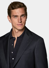 Striped Tailored Fit Havana Suit