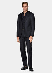 Striped Tailored Fit Havana Suit