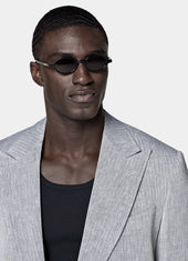 Herringbone Tailored Fit Milano Suit