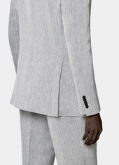 Herringbone Tailored Fit Milano Suit