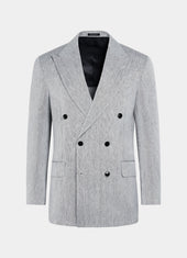 Herringbone Tailored Fit Milano Suit