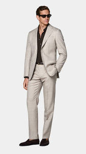 Taupe Perennial Tailored Fit Havana Suit