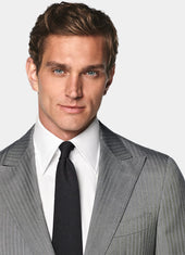 Herringbone Perennial Tailored Fit Havana Suit