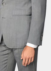 Herringbone Perennial Tailored Fit Havana Suit