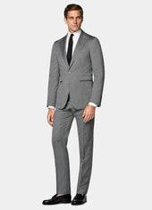 Herringbone Perennial Tailored Fit Havana Suit