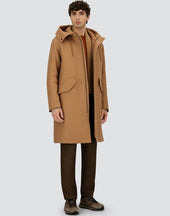 Easy Wool Long Parka