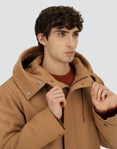 Easy Wool Long Parka