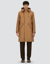 Easy Wool Long Parka
