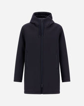 Long Parka In 3 Layer Scuba