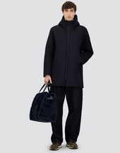 Long Parka In 3 Layer Scuba