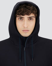 Long Parka In 3 Layer Scuba