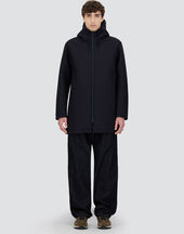 Long Parka In 3 Layer Scuba