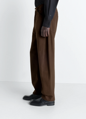 Twisted Workwear Pants In Dyed Heavy Broken Twill