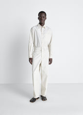 TAPERED WORKWEAR PANTS IN COTTON TWILL