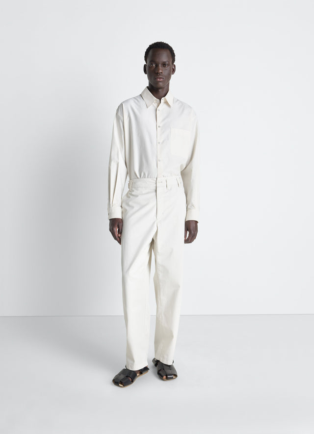 TAPERED WORKWEAR PANTS IN COTTON TWILL