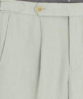 Irish Linen Side Tab Trouser