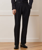 Relaxed Italian Wool Double-Breasted Shawl Tuxedo