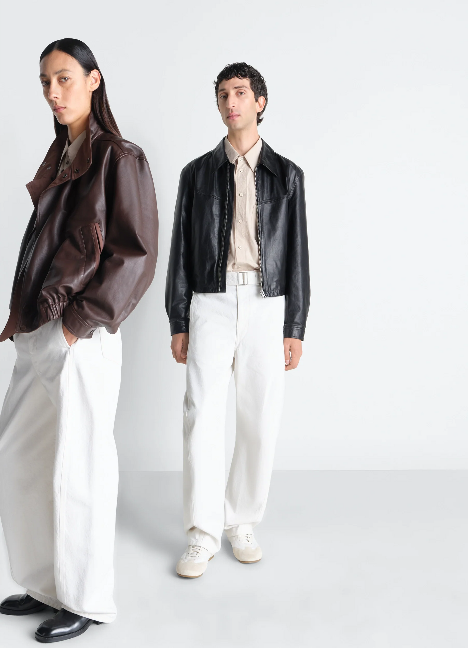 Twisted Belted Pants In