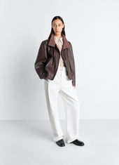 Twisted Belted Pants In