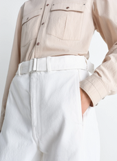 Twisted Belted Pants In