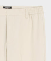 Straight Fit Italian Wool-Cotton Modern Trouser