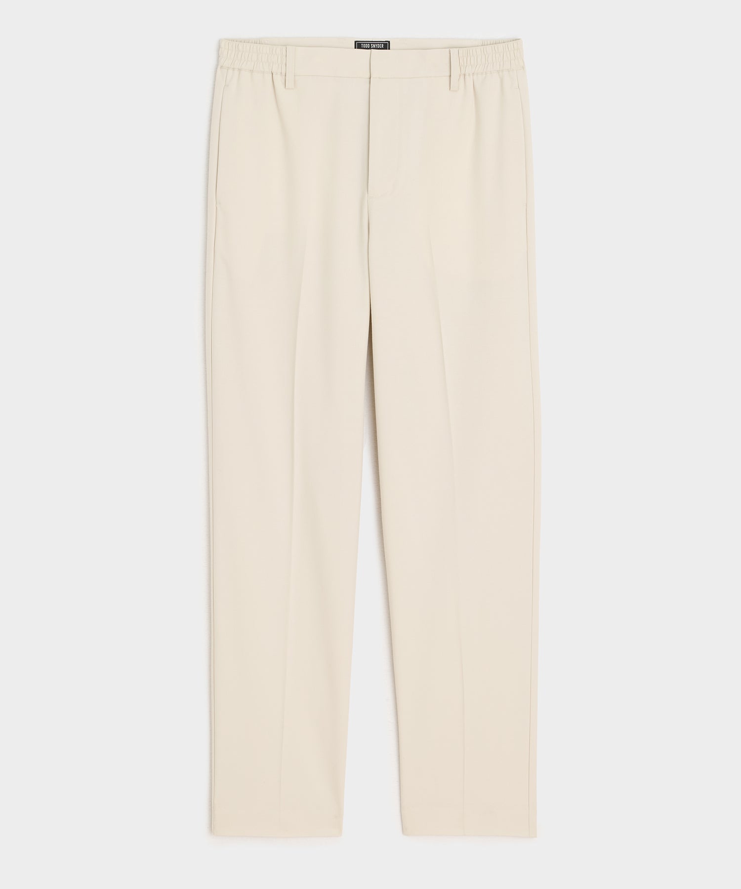 Straight Fit Italian Wool Cotton Modern Trouser