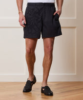 5" Floral Cotton Beachcomber Short