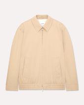 Giacca camicia cammello