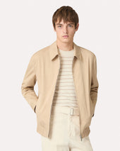 Giacca Camicia Cammello