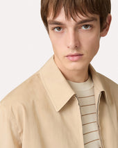 Giacca Camicia Cammello