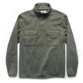 The Pack Pullover In Grid Fleece