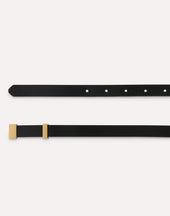 Cintura In Pelle Nera