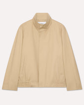 Giubbino in drill beige
