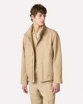 Giubbino In Drill Beige
