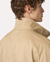 Giubbino In Drill Beige