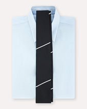 Cravatta In Seta Blu
