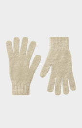 Classic Cashmere Gloves In Oatmeal